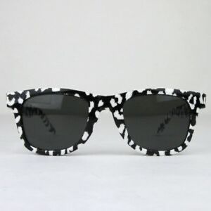 Saint Laurent Black/White Cheetah Print Sunglasses